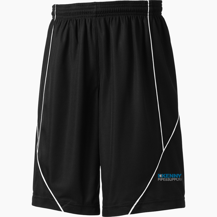 KENNY  PIPE & SUPPLY Sport-Tek Youth PosiCharge Mesh Reversible Spliced Short
