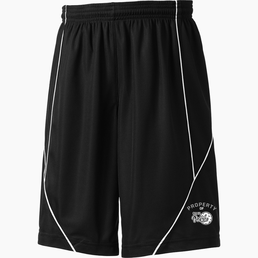 Rt. 12 Pickle Rt. 12 Pickle <span class="pdp-name-mascot">Rt. 12 Pickle</span> Sport-Tek Youth PosiCharge Mesh Reversible Spliced Short