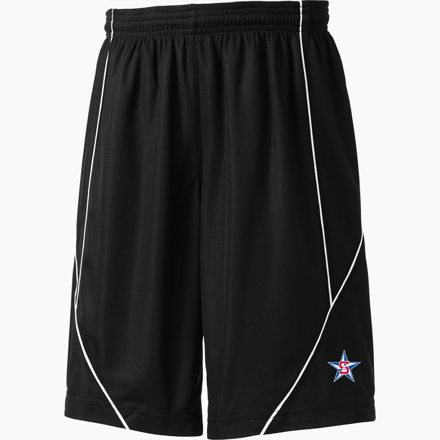 Southern Alamance Patriots Sport-Tek Youth PosiCharge Mesh Reversible Spliced Short