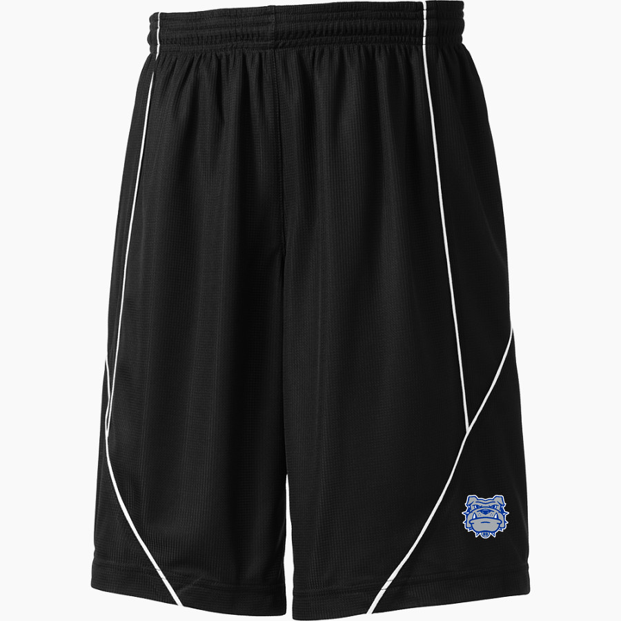 Hamilton Big Blue <span class="pdp-name-mascot">Hamilton Bull Dogs</span> Sport-Tek Youth PosiCharge Mesh Reversible Spliced Short
