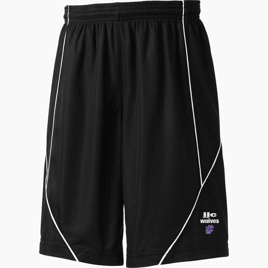 JJC Wolves <span class="pdp-name-mascot">JJC Wolves</span> Sport-Tek Youth PosiCharge Mesh Reversible Spliced Short