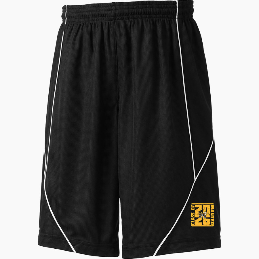 Manteo Braves Sport-Tek Youth PosiCharge Mesh Reversible Spliced Short