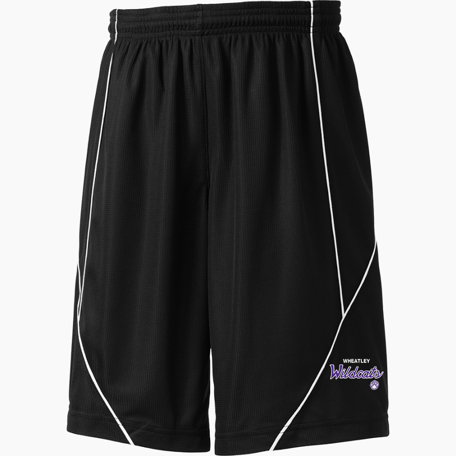 PHILLIS WHEATLEY HIGH SCHOOL WILDCATS <span class="pdp-name-mascot">WHEATLEY WILDCATS</span> Sport-Tek Youth PosiCharge Mesh Reversible Spliced Short