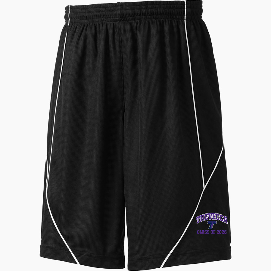 Trevecca University Trojans Sport-Tek Youth PosiCharge Mesh Reversible Spliced Short