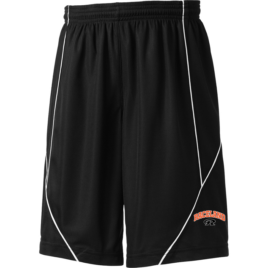 Raceland Rams <span class="pdp-name-mascot">Raceland Rams</span> Sport-Tek Youth PosiCharge Mesh Reversible Spliced Short