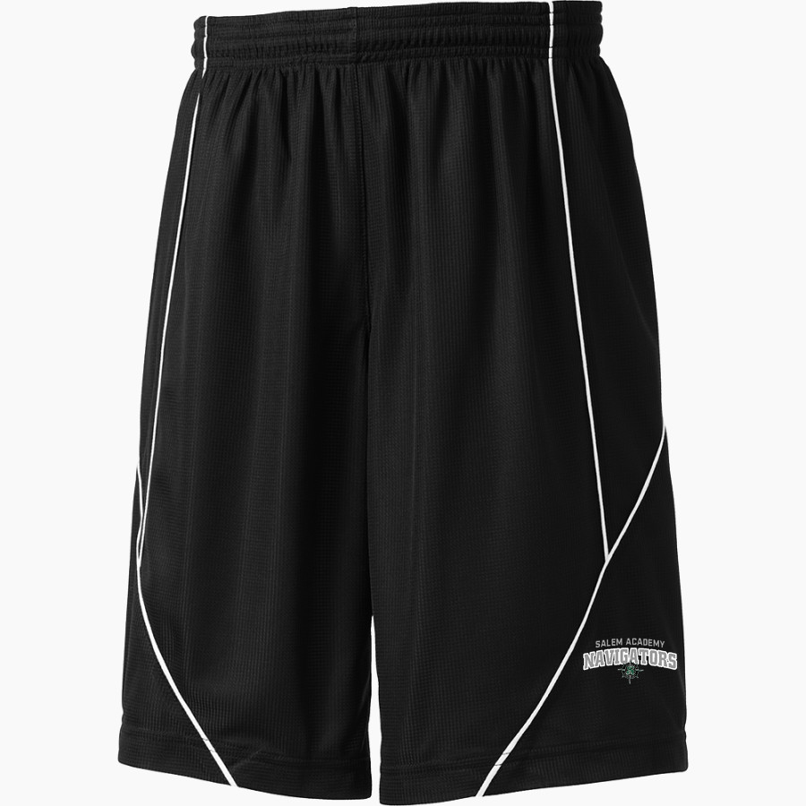 SALEM ACADEMY Navigators <span class="pdp-name-mascot">SALEM ACADEMY Navigators</span> Sport-Tek Youth PosiCharge Mesh Reversible Spliced Short