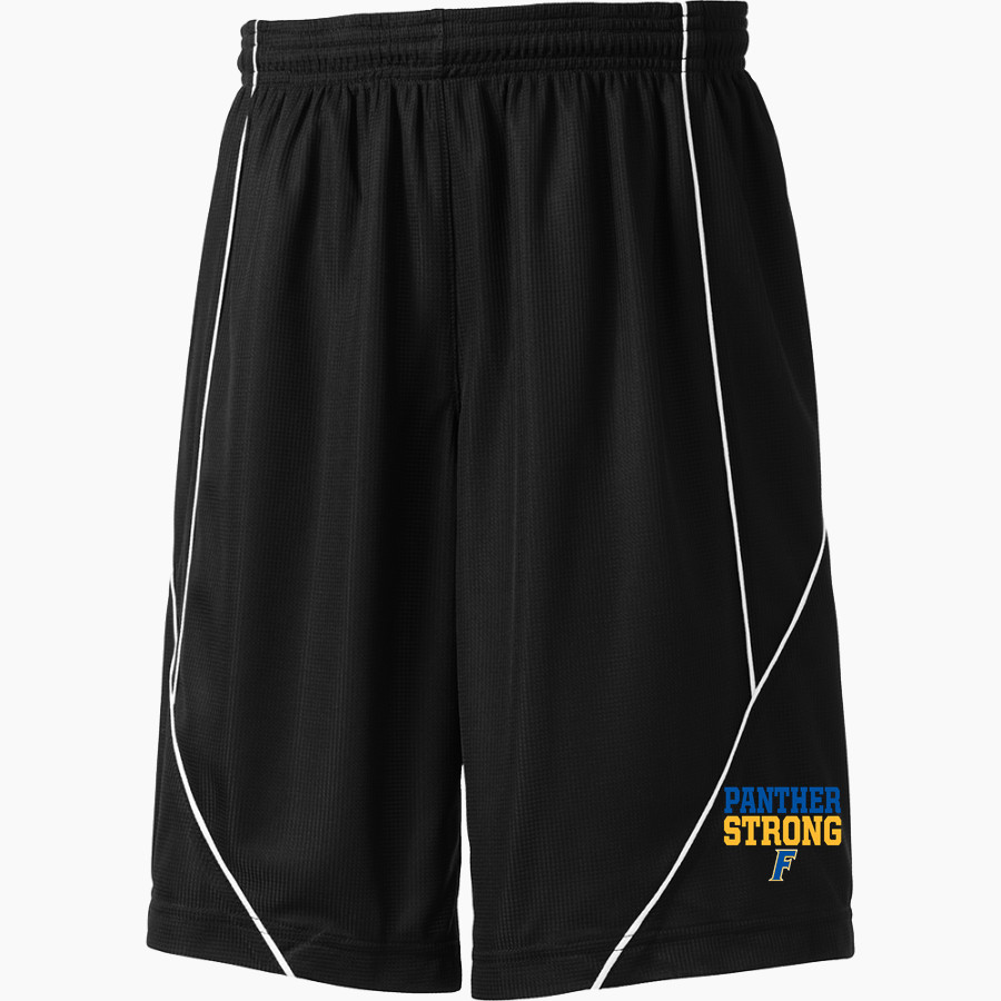 Fulton Panthers <span class="pdp-name-mascot">Fulton Jr. High School Panthers</span> Sport-Tek Youth PosiCharge Mesh Reversible Spliced Short
