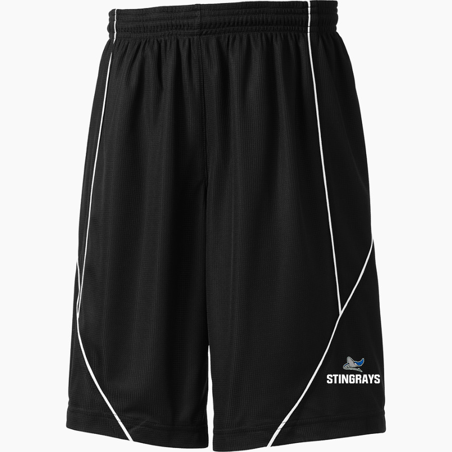 Seacrest Stingrays <span class="pdp-name-mascot">Seacrest Stingrays</span> Sport-Tek Youth PosiCharge Mesh Reversible Spliced Short