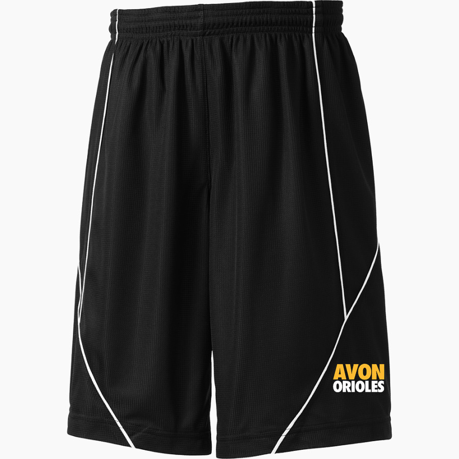 Avon Orioles <span class="pdp-name-mascot">Avon Orioles</span> Sport-Tek Youth PosiCharge Mesh Reversible Spliced Short