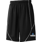 RANDOM LAKE RAMS The Official Online Store <span class="pdp-name-mascot">RANDOM LAKE RAMS</span> Sport-Tek Youth PosiCharge Mesh Reversible Spliced Short Front Thumbnail