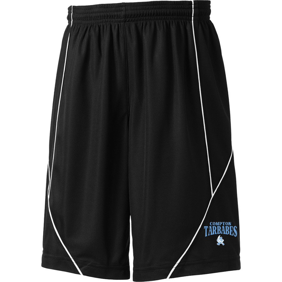 COMPTON HIGH SCHOOL TARBABES <span class="pdp-name-mascot">COMPTON TARBABES</span> Sport-Tek Youth PosiCharge Mesh Reversible Spliced Short