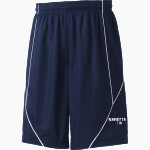 Marietta Pioneers <span class="pdp-name-mascot">Marietta Pioneers</span> Sport-Tek Youth PosiCharge Mesh Reversible Spliced Short Front Thumbnail