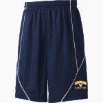 Brooklane Baptist Eagles Sport-Tek Youth PosiCharge Mesh Reversible Spliced Short Front Thumbnail