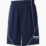 Lawrence University Vikings Online Store <span class="pdp-name-mascot">Lawrence</span> Sport-Tek Youth PosiCharge Mesh Reversible Spliced Short Front Thumbnail