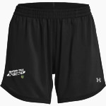 Monterey Trail Mustangs UA Women's Knit Mid Length Short Front Thumbnail