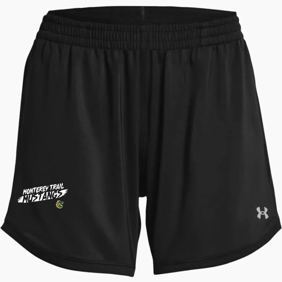 Monterey Trail Mustangs UA Women's Knit Mid Length Short