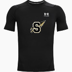 SOCASTEE HIGH SCHOOL BRAVES UA Men's Heatgear Armour Short Sleeve Compression Front Thumbnail