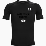 Salt Fork Storm <span class="pdp-name-mascot">Salt Fork Storm</span> UA Men's Heatgear Armour Short Sleeve Compression Front Thumbnail