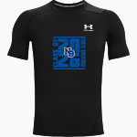 North Brunswick Raiders <span class="pdp-name-mascot">North Brunswick Raiders</span> UA Men's Heatgear Armour Compression Short Sleeve Front Thumbnail