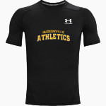 HUDSONVILLE HIGH SCHOOL EAGLES <span class="pdp-name-mascot">HUDSONVILLE EAGLES</span> UA Men's Heatgear Armour Short Sleeve Compression Front Thumbnail
