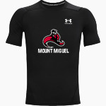 Mount Miguel Matadors <span class="pdp-name-mascot">Mount Miguel Matadors</span> UA Men's Heatgear Armour Short Sleeve Compression Front Thumbnail