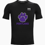 Portland Panthers <span class="pdp-name-mascot">Portland Panthers</span> UA Men's Heatgear Armour Short Sleeve Compression Front Thumbnail