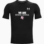 Bristol Central Rams The Official Online Store UA Men's Heatgear Armour Short Sleeve Compression Front Thumbnail