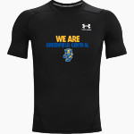 Greenfield Central Cougars Online Store <span class="pdp-name-mascot">Greenfield-Central Cougars</span> UA Men's Heatgear Armour Compression Short Sleeve Front Thumbnail