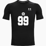 OLDENBURG ACADEMY TWISTERS UA Men's Heatgear Armour Short Sleeve Compression Front Thumbnail