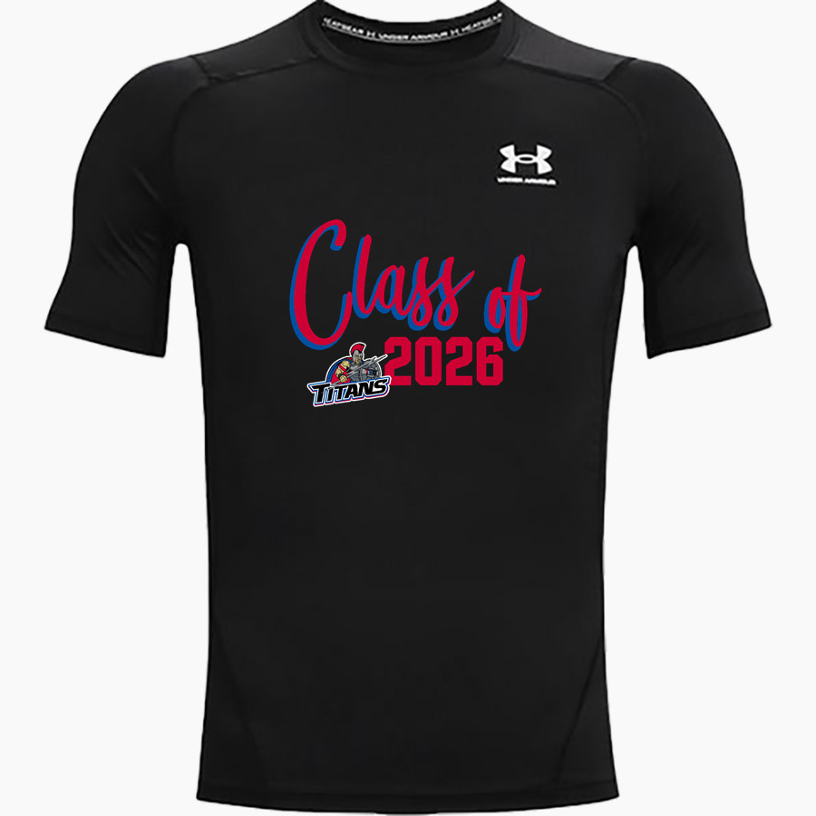 TGU GRANVILLE HIGH SCHOOL TITANS <span class="pdp-name-mascot">TGU GRANVILLE TITANS</span> UA Men's Heatgear Armour Compression Short Sleeve