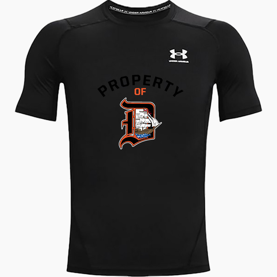 AC Davis Pirates UA Men's Heatgear Armour Short Sleeve Compression