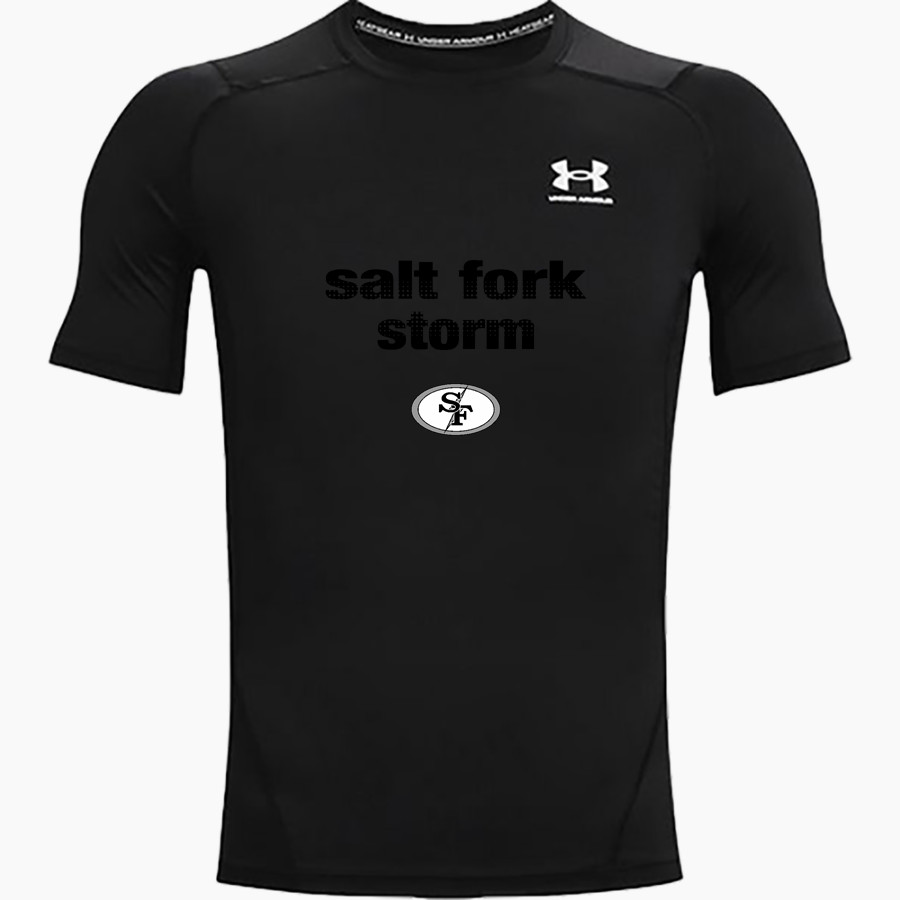Salt Fork Storm <span class="pdp-name-mascot">Salt Fork Storm</span> UA Men's Heatgear Armour Short Sleeve Compression