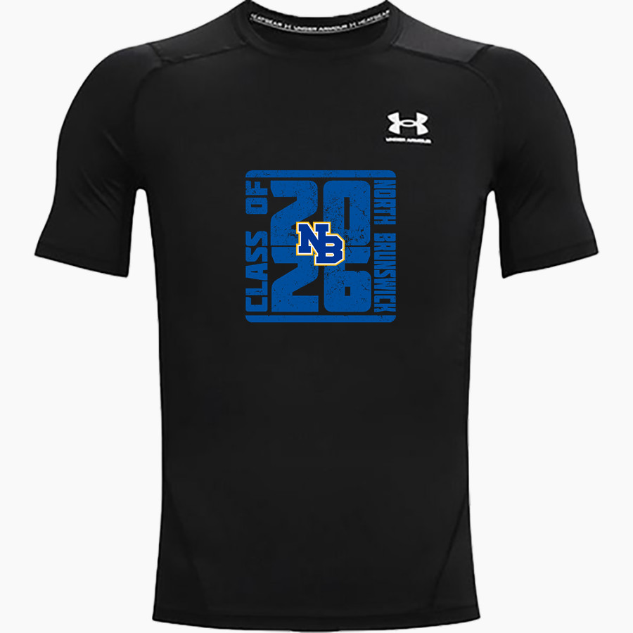 North Brunswick Raiders <span class="pdp-name-mascot">North Brunswick Raiders</span> UA Men's Heatgear Armour Compression Short Sleeve
