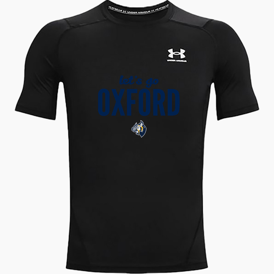 Oxford Wildcats <span class="pdp-name-mascot">Oxford Wildcats</span> UA Men's Heatgear Armour Compression Short Sleeve