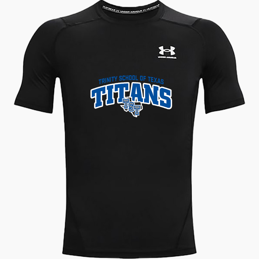 TRINITY SCHOOL OF TEXAS TITANS UA Men's Heatgear Armour Short Sleeve Compression