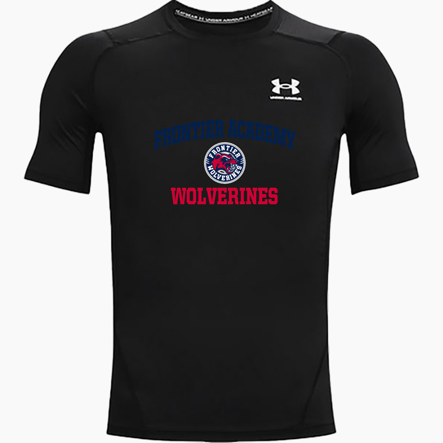 Frontier Academy Wolverines <span class="pdp-name-mascot">Frontier Academy Wolverines</span> UA Men's Heatgear Armour Compression Short Sleeve