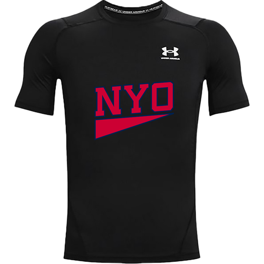 NYO NYO <span class="pdp-name-mascot">NYO</span> UA Men's Heatgear Armour Compression Short Sleeve