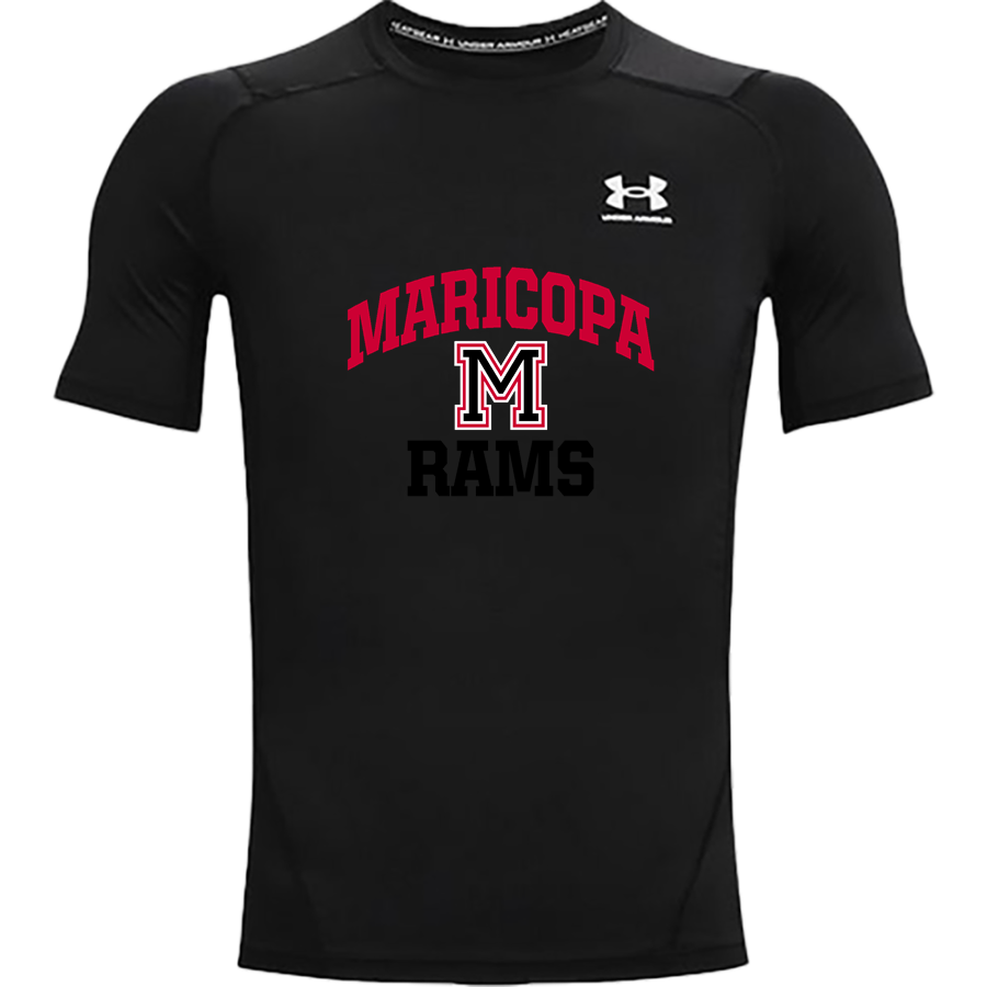 MARICOPA HIGH SCHOOL RAMS <span class="pdp-name-mascot">MARICOPA RAMS</span> UA Men's Heatgear Armour Compression Short Sleeve