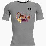 New Foundations Bulldogs UA Men's Heatgear Armour Short Sleeve Compression Front Thumbnail