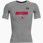 Park City Miners <span class="pdp-name-mascot">PARK CITY MINERS</span> UA Men's Heatgear Armour Short Sleeve Compression Front Thumbnail