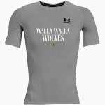 Walla Walla Wolves <span class="pdp-name-mascot">Walla Walla Wolves</span> UA Men's Heatgear Armour Compression Short Sleeve Front Thumbnail
