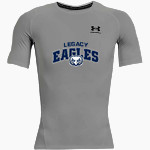 Legacy Eagles <span class="pdp-name-mascot">Legacy Charter Eagles</span> UA Men's Heatgear Armour Short Sleeve Compression Front Thumbnail