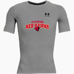 ATHENS HIGH SCHOOL RED HAWKS <span class="pdp-name-mascot">ATHENS RED HAWKS</span> UA Men's Heatgear Armour Short Sleeve Compression Front Thumbnail