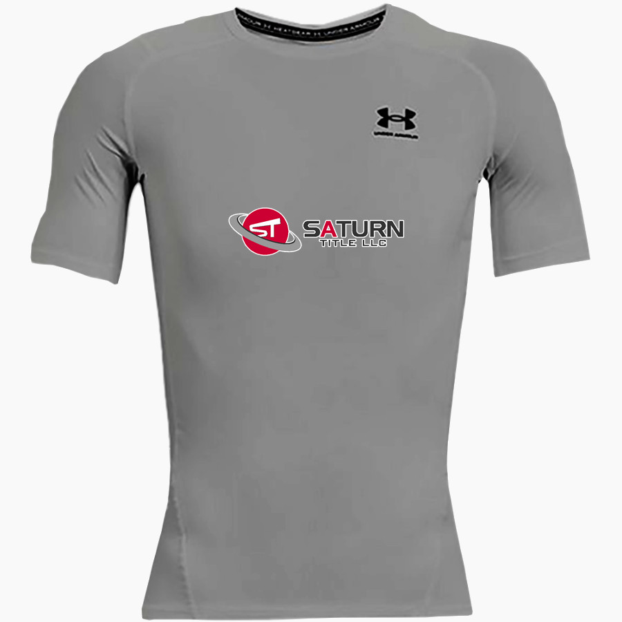 Saturn Title LLC Saturn Title <span class="pdp-name-mascot">Saturn Title LLC</span> UA Men's Heatgear Armour Short Sleeve Compression