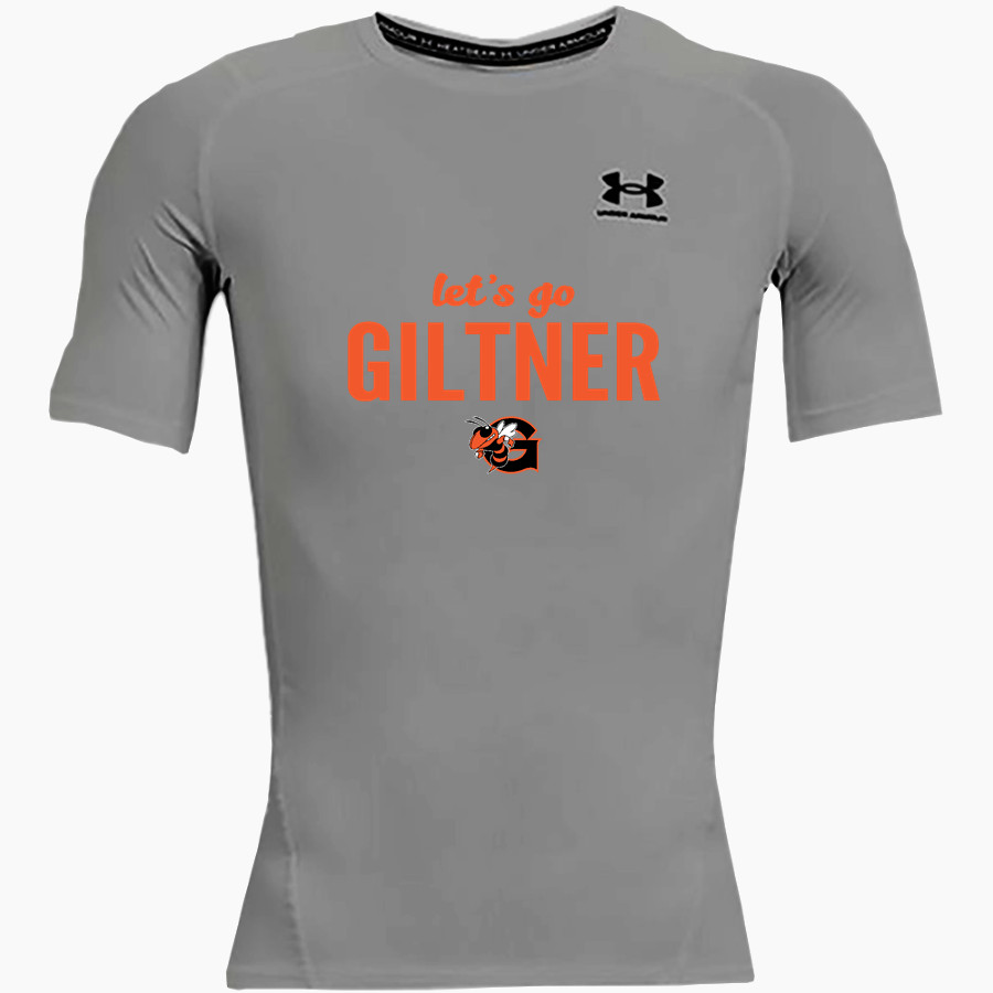 Giltner Hornets <span class="pdp-name-mascot">Giltner Hornets</span> UA Men's Heatgear Armour Short Sleeve Compression