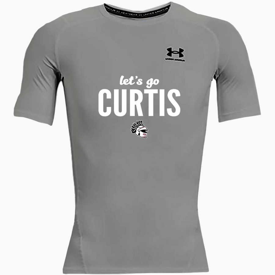 Curtis Warriors <span class="pdp-name-mascot">Curtis Warriors</span> UA Men's Heatgear Armour Short Sleeve Compression