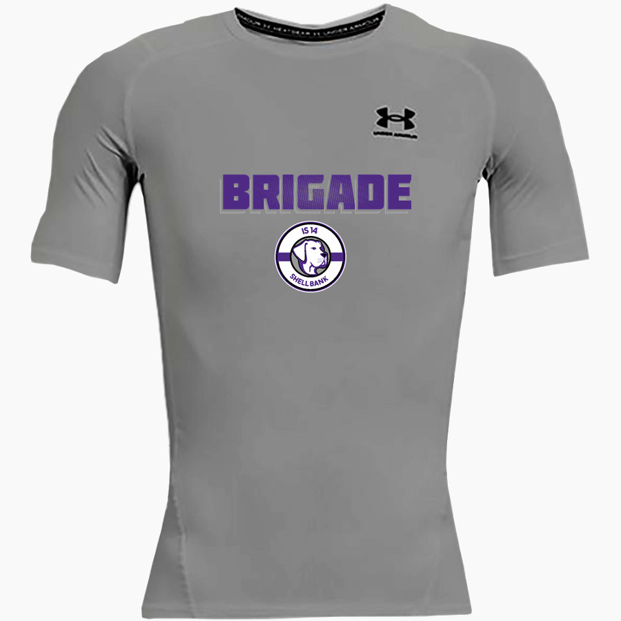 Shell Bank Brigade UA Men's Heatgear Armour Short Sleeve Compression