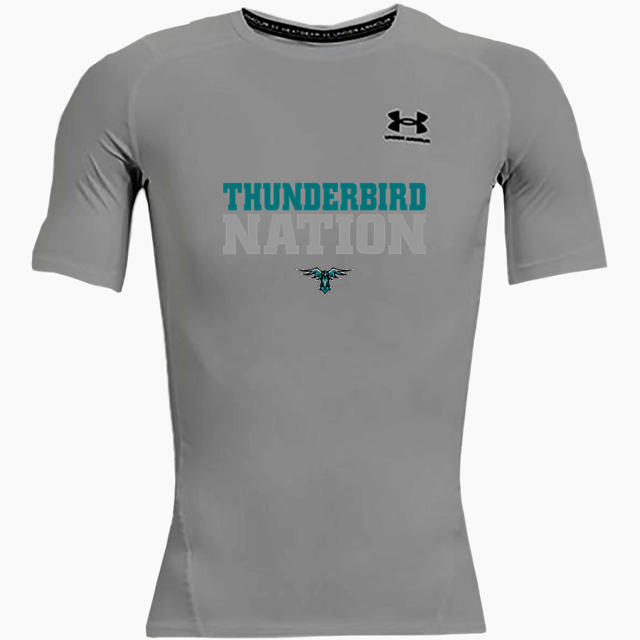 Mahnomen-Waubun THUNDERBIRDS <span class="pdp-name-mascot">Mahnomen-Waubun THUNDERBIRDS</span> UA Men's Heatgear Armour Compression Short Sleeve