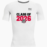 Boiling Springs Middle School bulldogs offical sideline store UA Men's Heatgear Armour Short Sleeve Compression Front Thumbnail