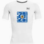 Western New England Golden Bears UA Men's Heatgear Armour Short Sleeve Compression Front Thumbnail